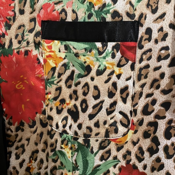 NWT - Jillian Jones - Leopard Nightgown - Large - Picture 3 of 6